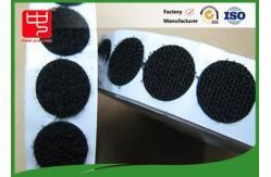 China Glued based Custom  Patches nylon black  dots supplier