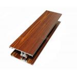 Professional Customized Screen 28 Casement Window Aluminium Profile Wood Finish