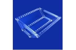 China high temperature resistant Quartz Wafer Carrier Quartz Wafer Boat For Wafer Diffusion supplier