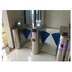 Rfid Reader Tcp / Ip Flap Barrier Gate Indoor Outdoor for sale