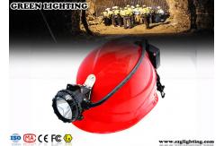 China 6.8Ah Panasonic Safety Semi - Corded Rechargeable Led Headlamp supplier