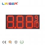 16 Inch Led Digital Natural Gas Price Sign Pylon Billboard for Outside for sale
