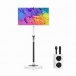 Portable Smart Touch Screen 32 Inch Movable LCD 13MP Camera Inbuilt Android 14 8+128G For KTV Home Bar for sale
