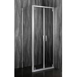 Stylish Shower Door With Chromed Profile For Modern Bathrooms for sale