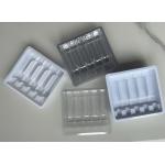 Customized ampoule tray pharmaceutical packaging Disposable blister 5ml ampoule packaging 5ml pharmaceutical packaging 5ml for sale