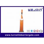 Wire Control Automatic Car Park Barrier Stainless Steel With Folding Boom for sale