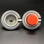 Camping Gas Butane Gas Valve with 1/4 Inch NPT Outlet Tinplate and PP Application for sale