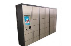 China Industry Laundry Cleaning Shoe Locker With Touch Monitor And Advertising supplier