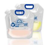 Premium 55 Microns Plastic Liquid Spout Bag Collapsible For Camping for sale