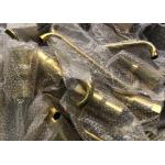 Brass Cup Bubble Water Fountain Jet Nozzle DN15 Pond Fountain Nozzles for sale