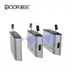 6909X Double Movement Flap Barrier With Biometric Face Recognition For 2 Entrances for sale