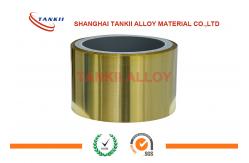 China Brass Pure Copper Sheet Tape Strip Thickness 0.05mm With Good Plasticity supplier