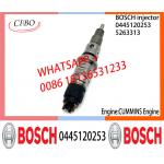 BOSCH 0445120253 5263313 Neutral Fuel Injector Assembly 0445120253 5263313 For CUMMINS for sale