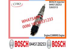 China BOSCH 0445120253 5263313 Neutral Fuel Injector Assembly 0445120253 5263313 For CUMMINS supplier