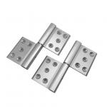 Flat Heavy Duty Aluminum Hinge Flush Doors Accessories Silver Or Customized for sale