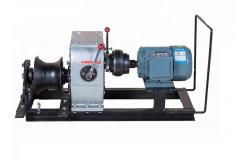 China 220 Volt Cable Pulling Tools Electric Engine Powered For Underground Power Site supplier