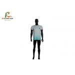 LightWeight Mens Polyester T Shirts , Moisture Wicking Tee Shirts Custom Size for sale