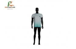 China LightWeight Mens Polyester T Shirts , Moisture Wicking Tee Shirts Custom Size supplier