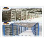 Orange / Blue Custom Industrial Rack Mezzanine Steel Structure Space Optimization