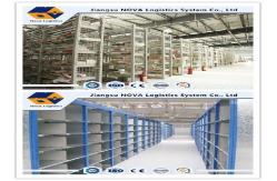 China Orange / Blue Custom Industrial Rack Mezzanine Steel Structure Space Optimization supplier
