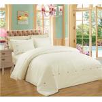 Polyester Cotton Sateen Stripe Duvet Cover Bedding Set 4pcs Home and Hotel Use for sale