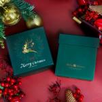 Custom Printing Christmas Ornament Packaging Boxes Recyclable With Lid And Base Box