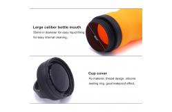 China simple modern usa drinkware Collapsible Silicone Water Bottle manufacturers with marking supplier