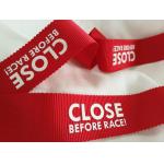 Customiezd 3D Raised Screen Printing Label For Farbic Tape Washable Feature