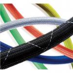 DWPETFR High Temperature Resistant Split Braided Sleeve for Automotive Wire Harness Protection for sale