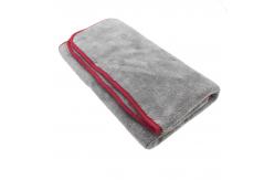 China 50X70cm Double Deck Coral Fleece Microfiber Car Cleaning Cloth supplier