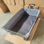 Custom Fabric PU Wheel Camping Outdoor Folding Hand Pull Cart Wagon