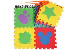 China Shock Absorbent Cross Texture 30*30cm Puzzle Foam Mat supplier