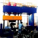 CE Approved Hydraulic Forming Machine , Cold Forming Elbow Beveling Machine for sale