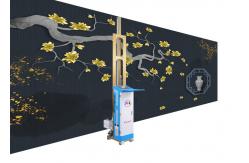 China OEM ODM Wall Mural Printing Machine 2880dpi Printing Resolution supplier
