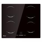 60cm 4 Burners Electric Cooktop 4 Zone Induction Hob 6400W GIB464SC