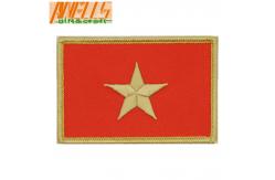 China Morocco Flag Patch Morale Tactical Moroccan Sew-On Travel Embroidery Patches supplier
