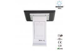 China Floor Stand Touch Screen Advertising Displays 500 nits Brightness LCD Advertising Screen supplier