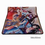 OEM Mtg Board Game Playing Mat Fabric 2mm Full Printing Surface Handling