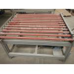 Rubber Roller Tempering Furnace Parts PU Roller Coating Rubber Roller For Loading Table for sale