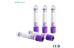 China PET K2 / K3 EDTA Vacuum Tube Disposable CE Approved 3-9ml supplier