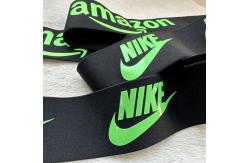 China Glossy Printed Elastic Band Silicone Logo 6cm 3cm 4.5cm High Elasticity supplier