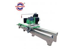 China 15kw 600mm Blade Stone Slab Cutting Machine For Granite Marble Slabs supplier