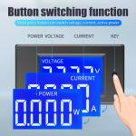 Large Screen LCD Display AC Digital Ammeter 80 ~ 260V 5A CE FCC
