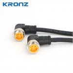 China Black Contact Carrier Material 7/8'' Connector With Brass Contact Nut Material And Description 7/8 manufacturer
