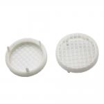 Round Queen Cage Queen Rearing Beekeeping Plastic Bee Queen Catcher White Color for sale