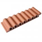 Custom Shape Terracotta Facade Panels , Ventilated Facade External Wall Panels