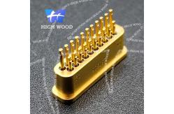 China J30J SERIES Glass Sintered Gas Sealed Rectangular Electrical Connector , J30JM1-21ZKH2-Q2 supplier