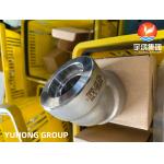 ASME B16.11 Fittings ASTM A182 F316 Stainless Steel Forged SW Elbow Fittings for sale
