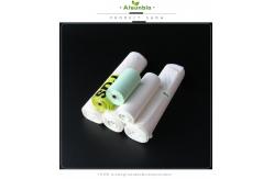 China Eco Foldable Compostable Carrier Bags Die Cut Plastic Grocery Heavy Duty supplier
