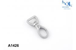 China Silver Swivel Snap Hook Heavy Duty / Durable Swivel Eye Snap Hook supplier